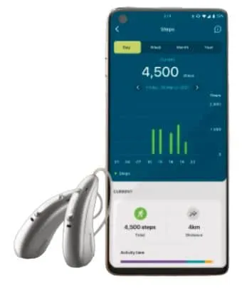 Audéo Fit: Paradise with Health Tracking and More

Hearing aids pairing with phone
